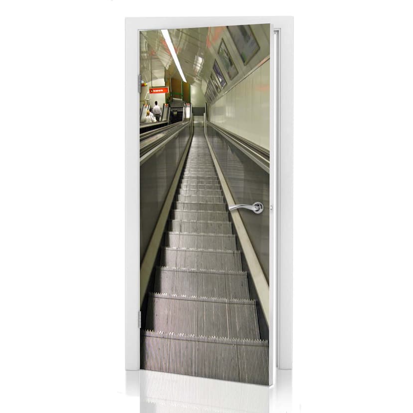 Dörr design Tågstation 91x200 cm