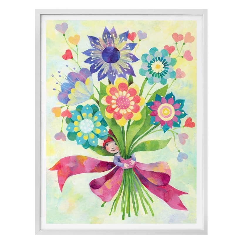 Poster Blanz - Blomsterbukett