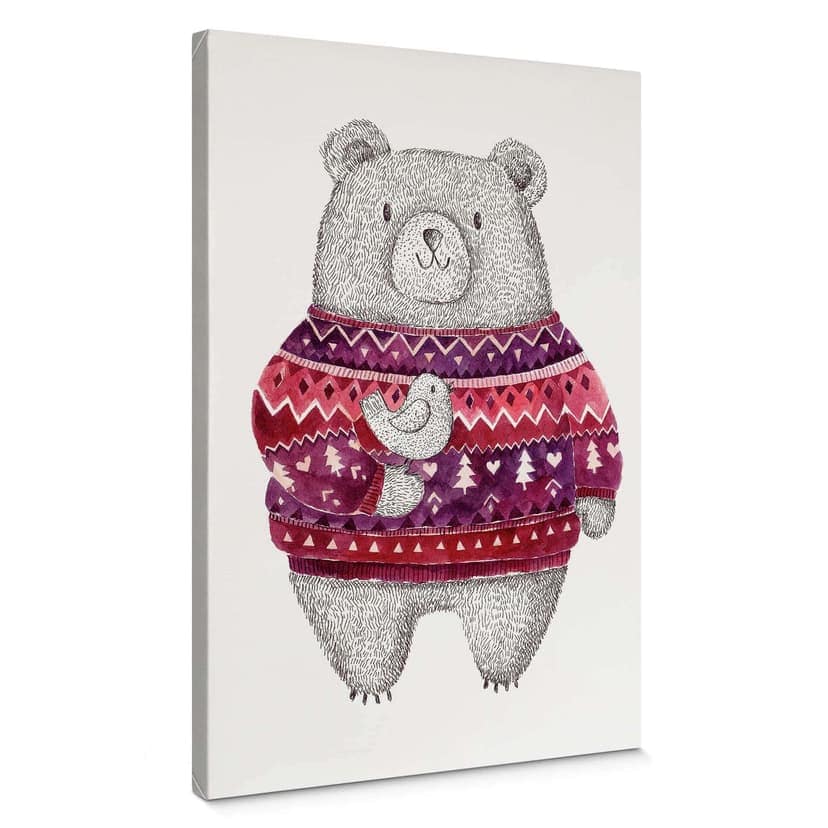 Cuddly Teddy Canvastavla