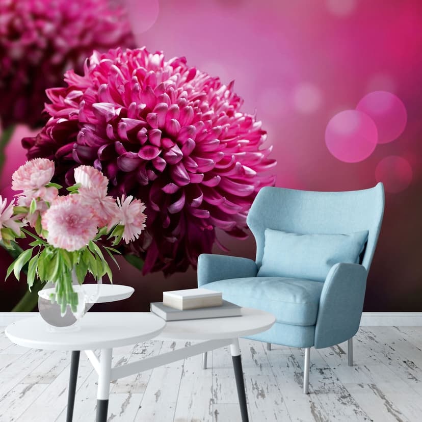 Fototapet Pink Dahlia