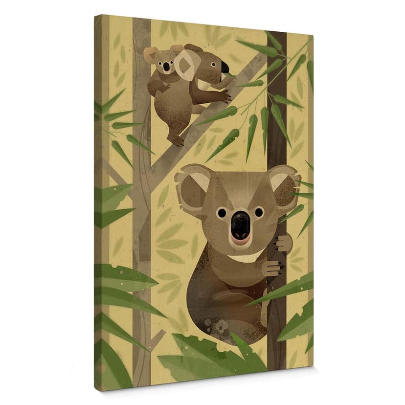 Brun duktavla - Koala