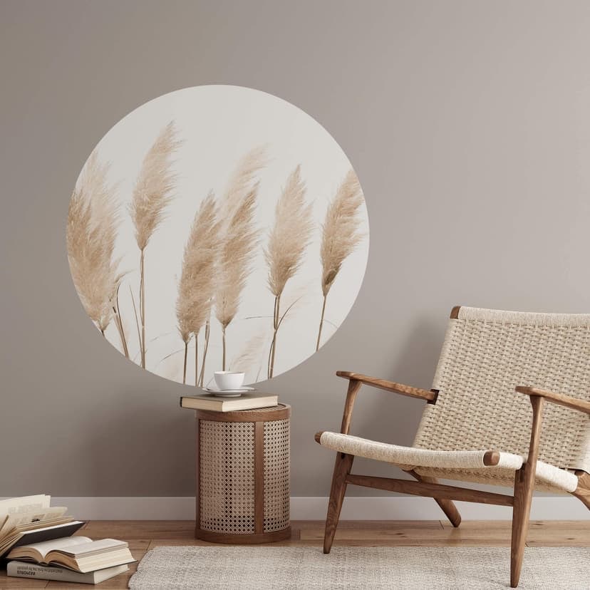 Wallsticker Sisi & Seb - Pampas - Rund