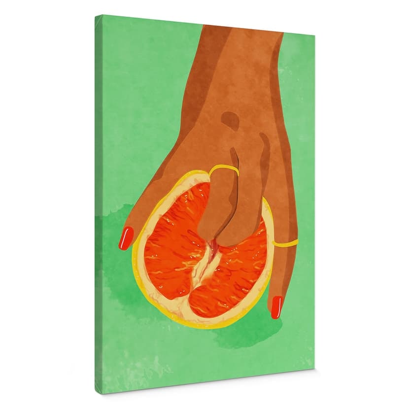 Canvastavla Sensual Touches | Feminism - Oltmanns