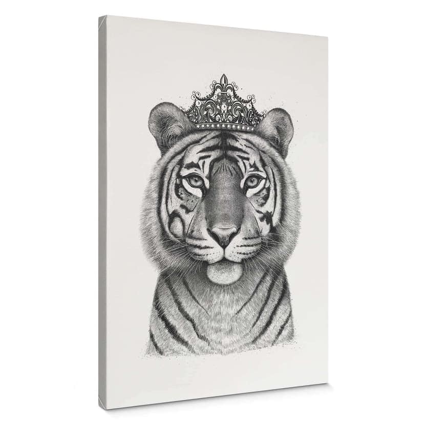 Canvastavla Korenkova - Tigerdrottningen