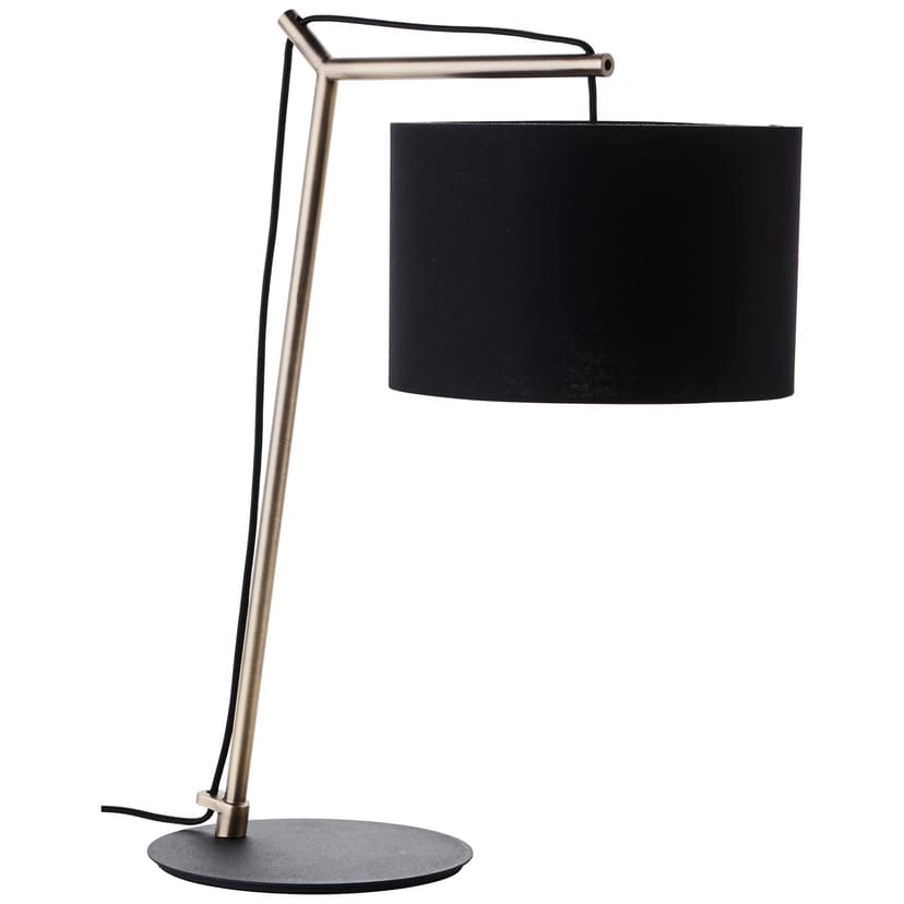 Tischleuchte Alisa 1 Gold, 7W, 52 x 43 cm, Textil Lampe