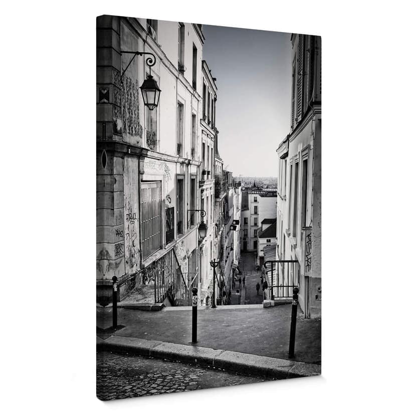 Canvastavla Montmartre