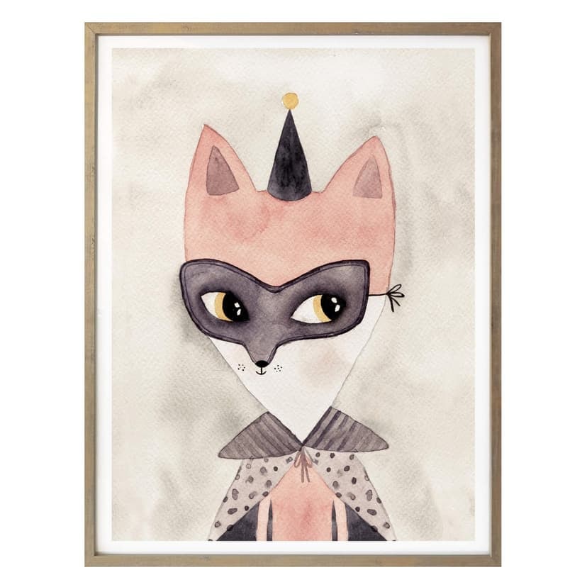 Carnival Fox Poster