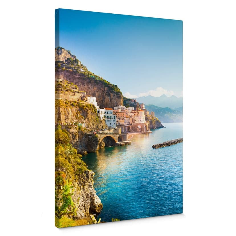 Canvastavla Kampanien i Italien