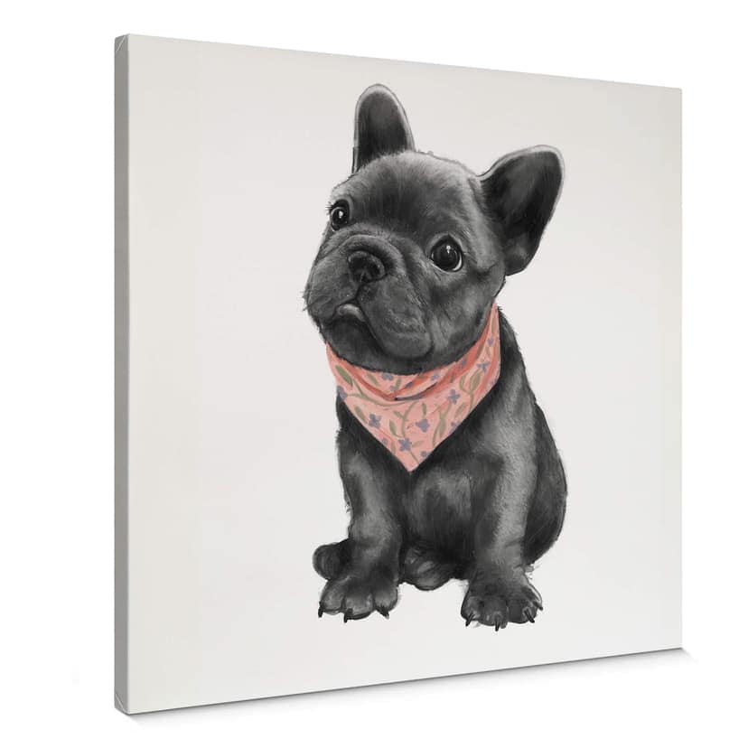Canvastavla Graves - Frenchie