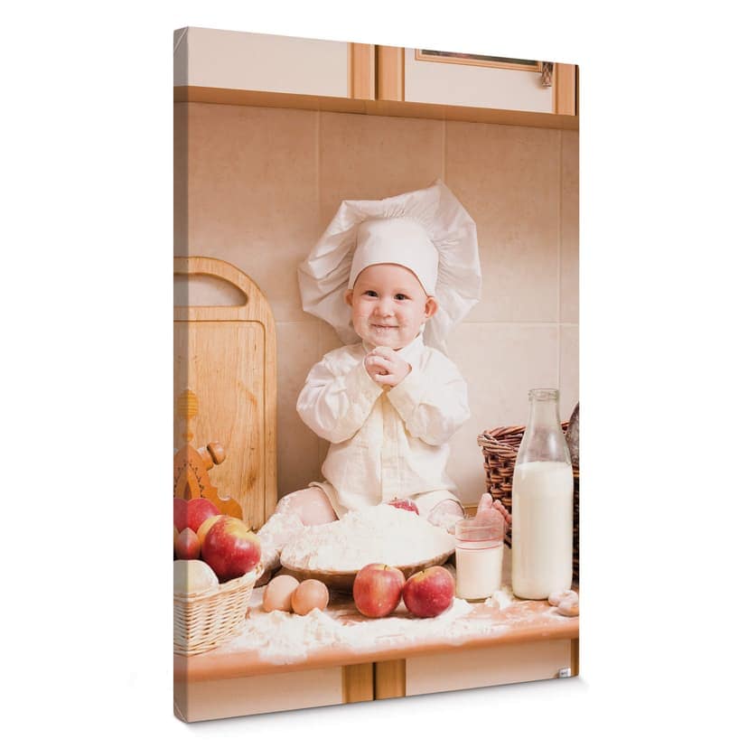Canvastavla Little Baker