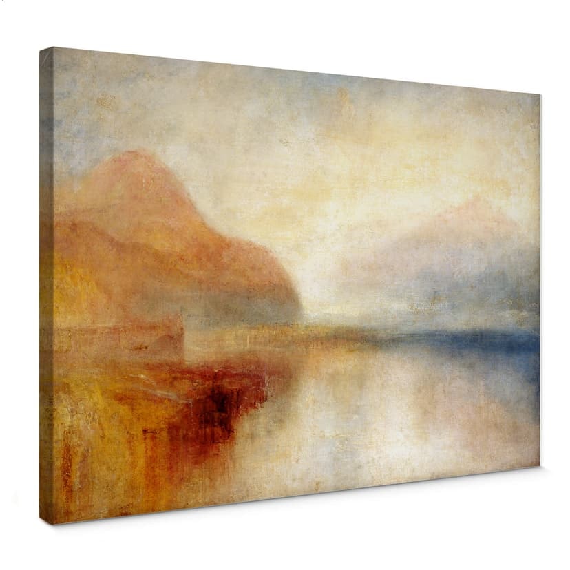 Tavla i canvas Turner - Monte Rosa