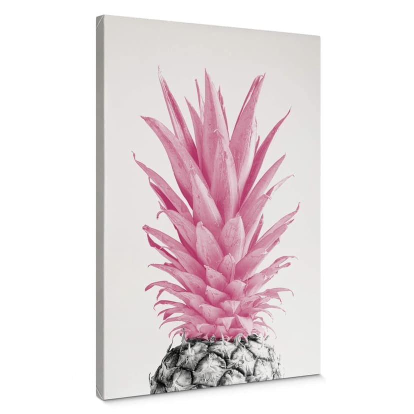 Rosa ananas på duk - 1X Studio