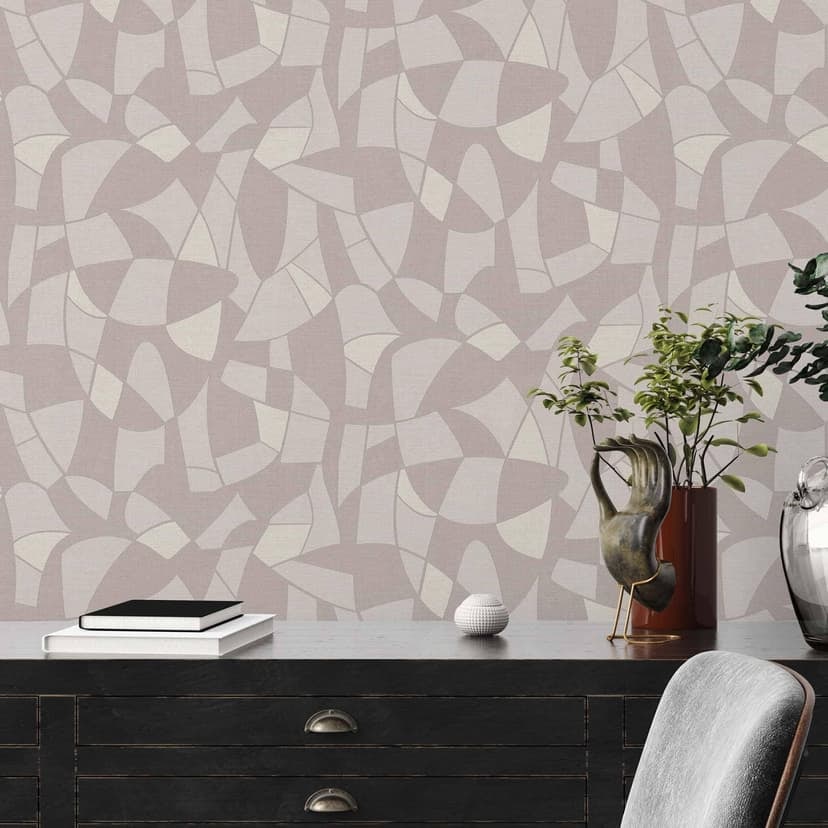 Modern non-woven tapet 3d design tapet grå - vardagsrumsmönster tapet