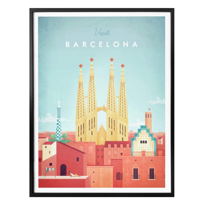Poster Rivers - Barcelona