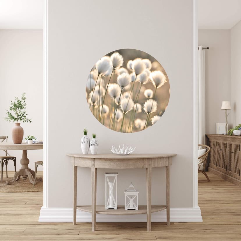 Delgado Wallsticker - Ängsmagi - Rund
