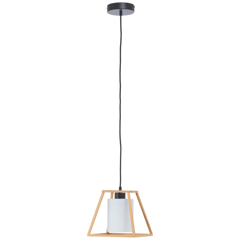 Pendelleuchte Henning Braun, 40W, 120 x 23 cm, Holz Innenbeleuchtung