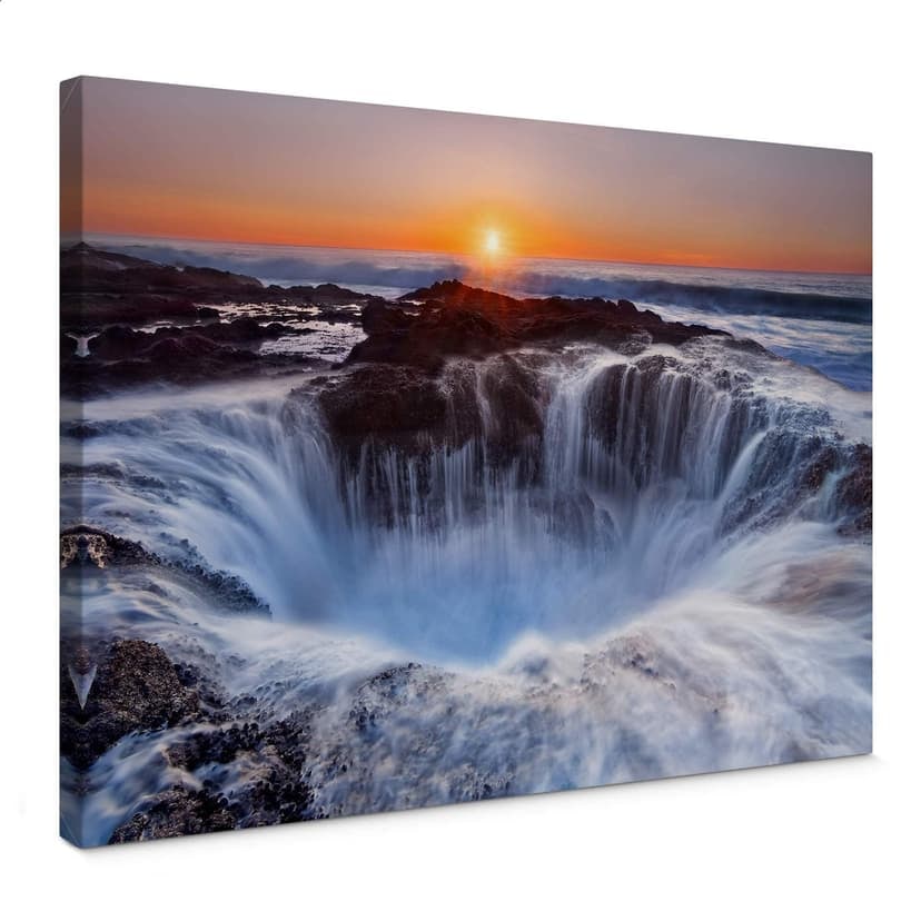 Canvastavla Morgan - Oregon Thor's Well