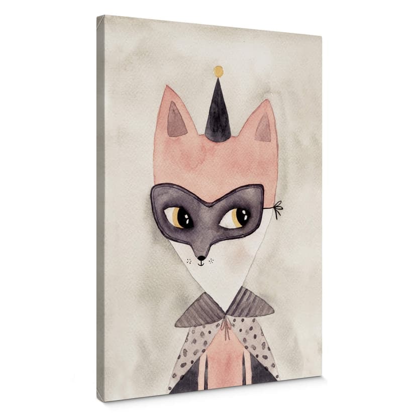 Carnival Fox Canvastavla