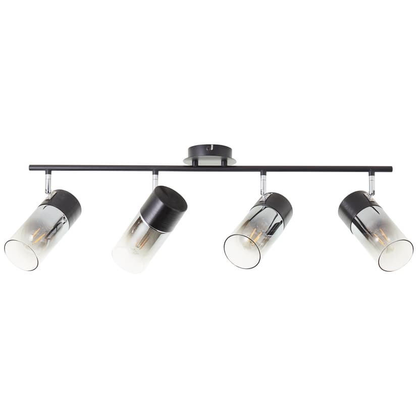 Spotrohr Aiden 2 Grau, 40W, 23,5 x 74,5 cm, Metall Deckenleuchte