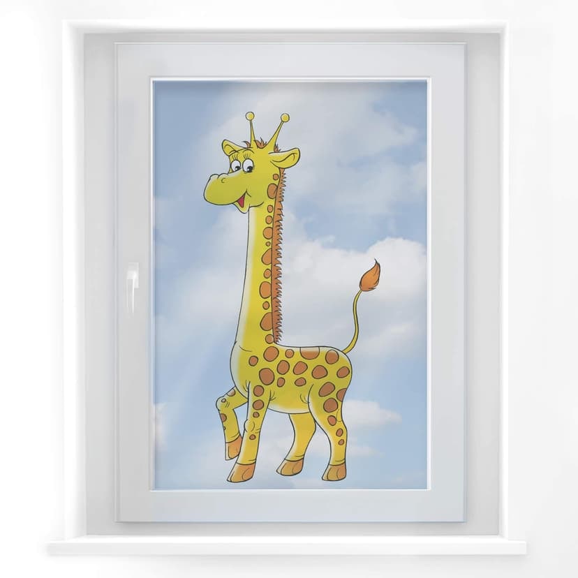 Fönsterbild giraff 1