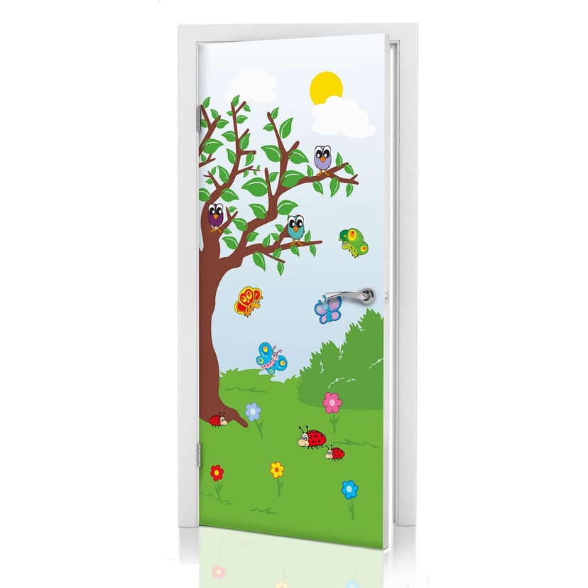 Dörrdesign Kidsgarden 91x200 cm