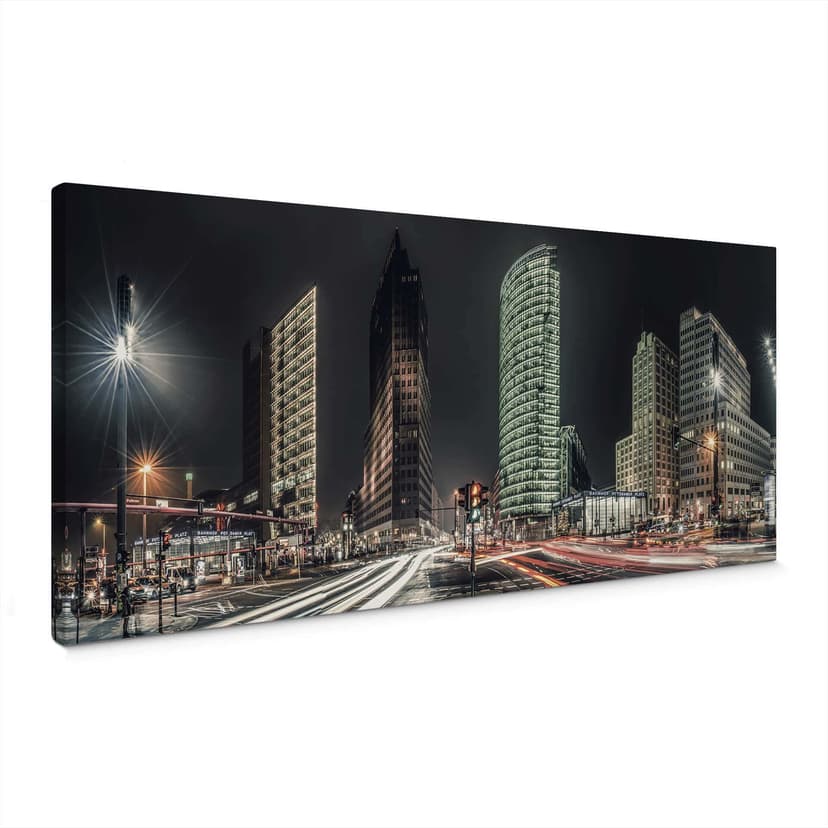 Canvastavla Potsdamer Platz - Panorama