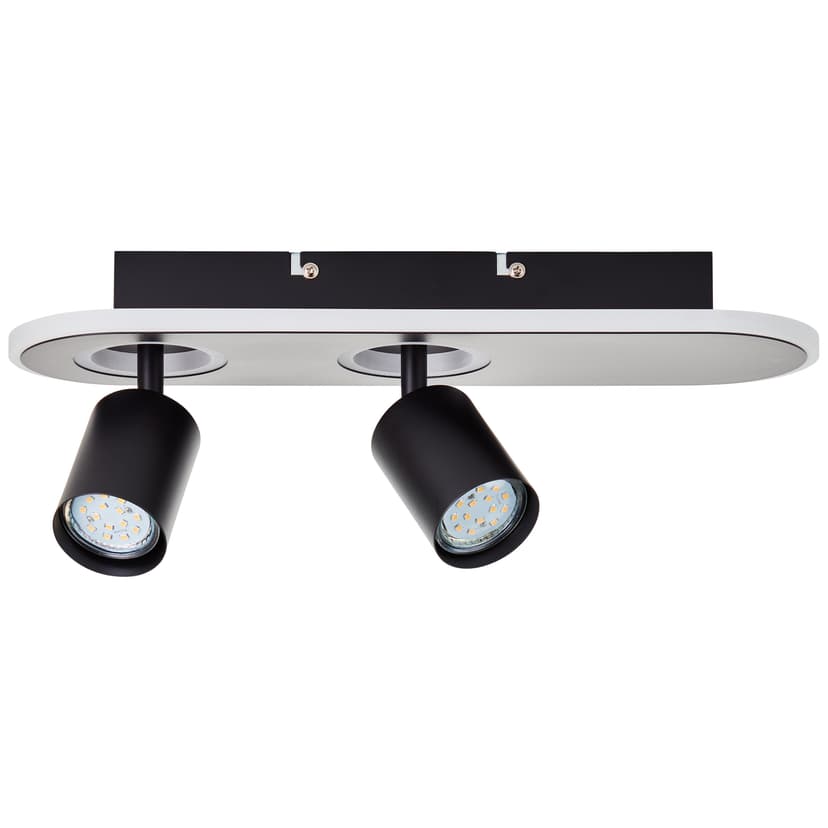 Spotbalken Katharina 3 Schwarz, 18W, 16 x 40 cm, Kunststoff Innenleuchte