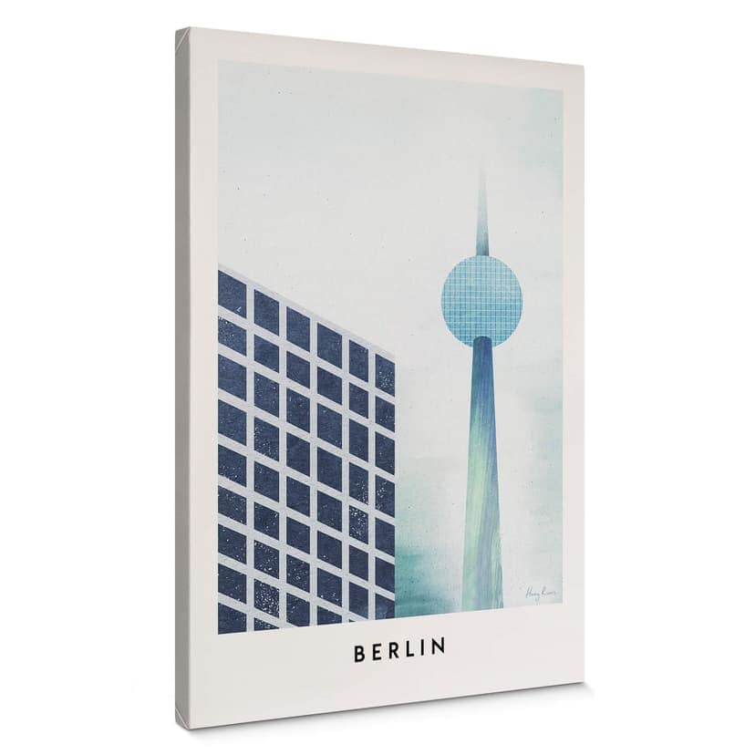 Canvastavla Rivers - Berlin Modern