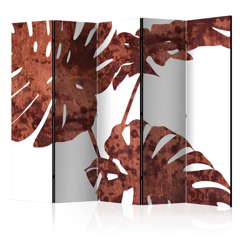 Paravent Raumteiler -  Gewürzmonstera , 5-teilig - 225x172 cm