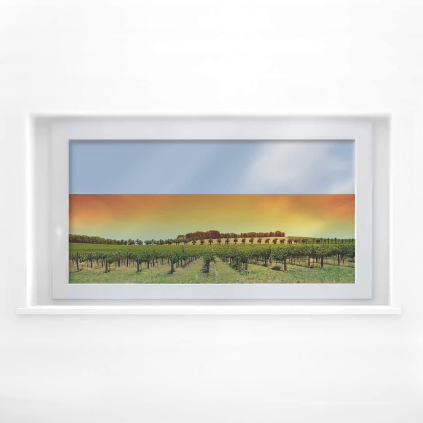 Toscana fönsterbild