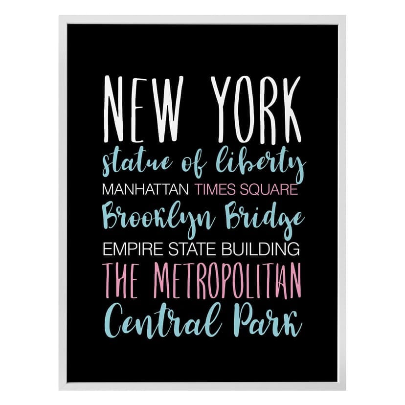 Poster New York ord