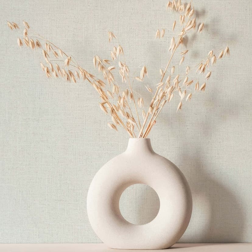 Icke-vävd tapet texturerad slät modern matt i beige, kök