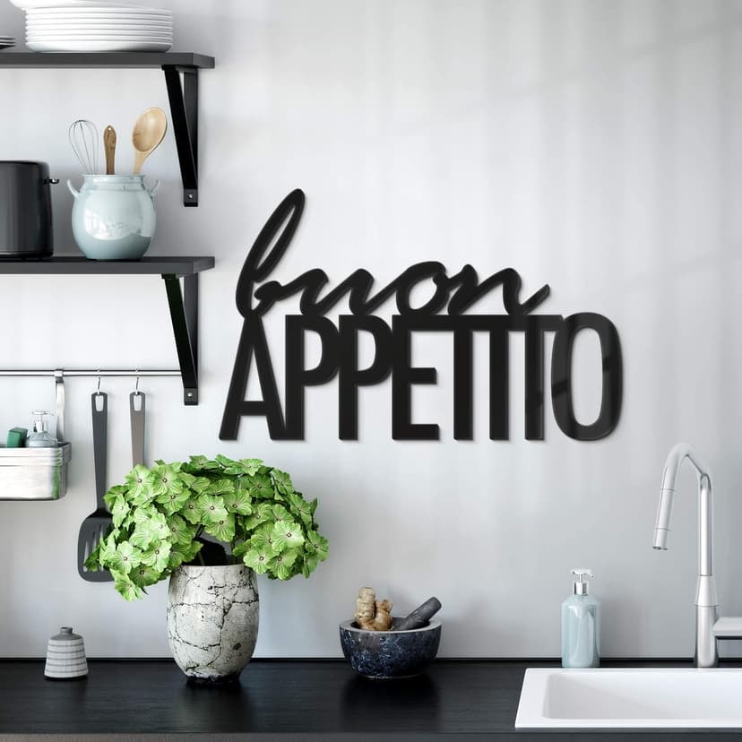 Akrylbokstäver Buon Appetito
