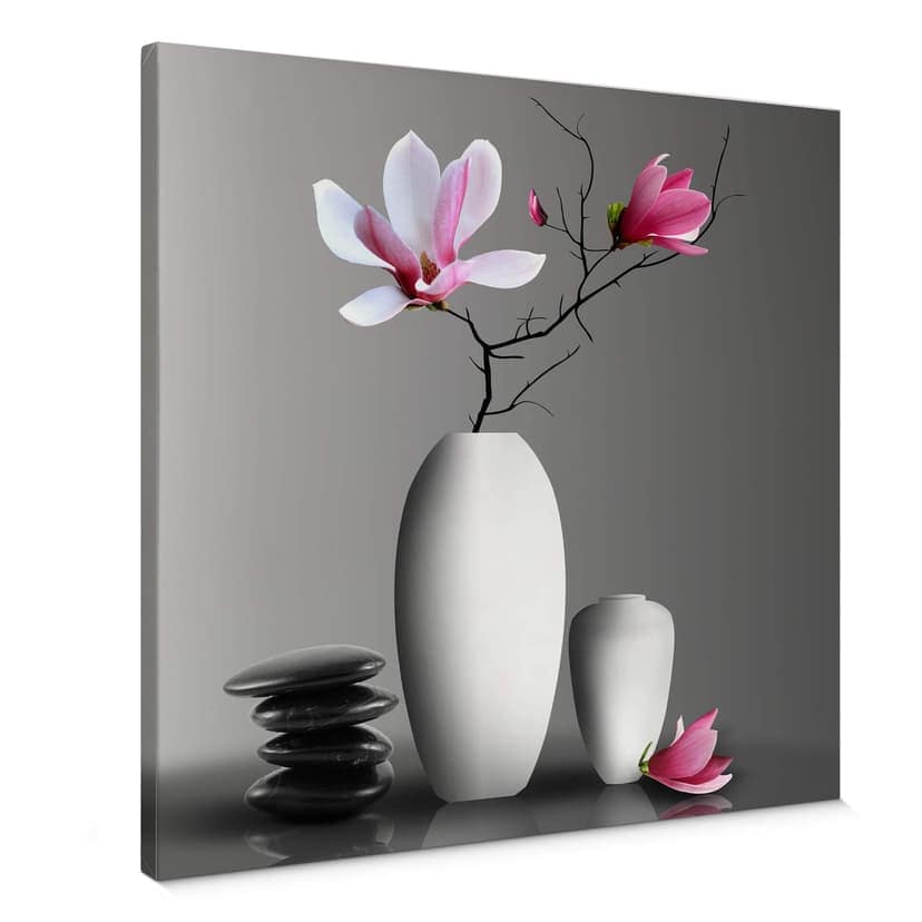 Canvastavla Magnoliagren - Fyrkant