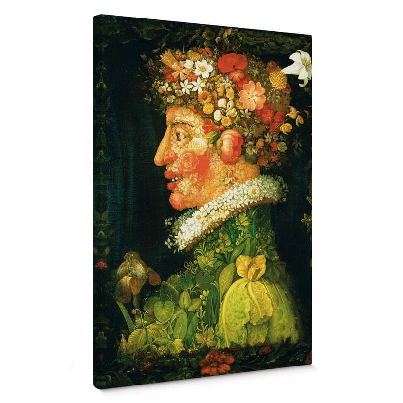 Canvastavla Arcimboldo - Vår