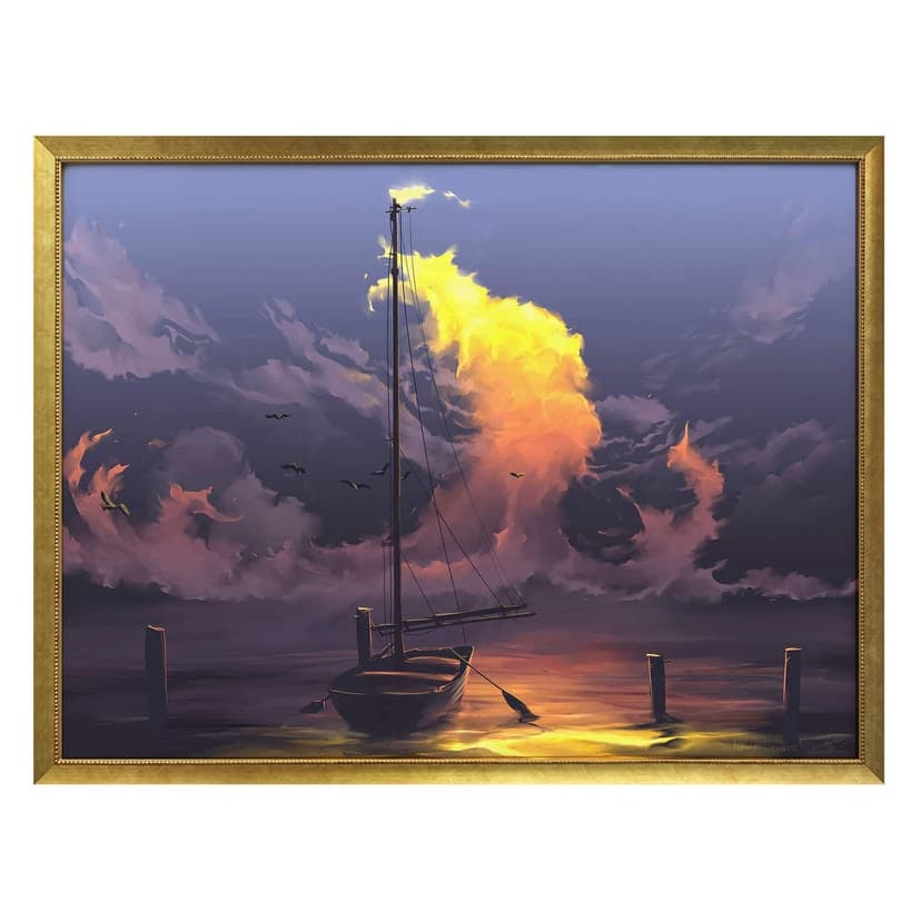 Poster aerroscape - Segelbåt