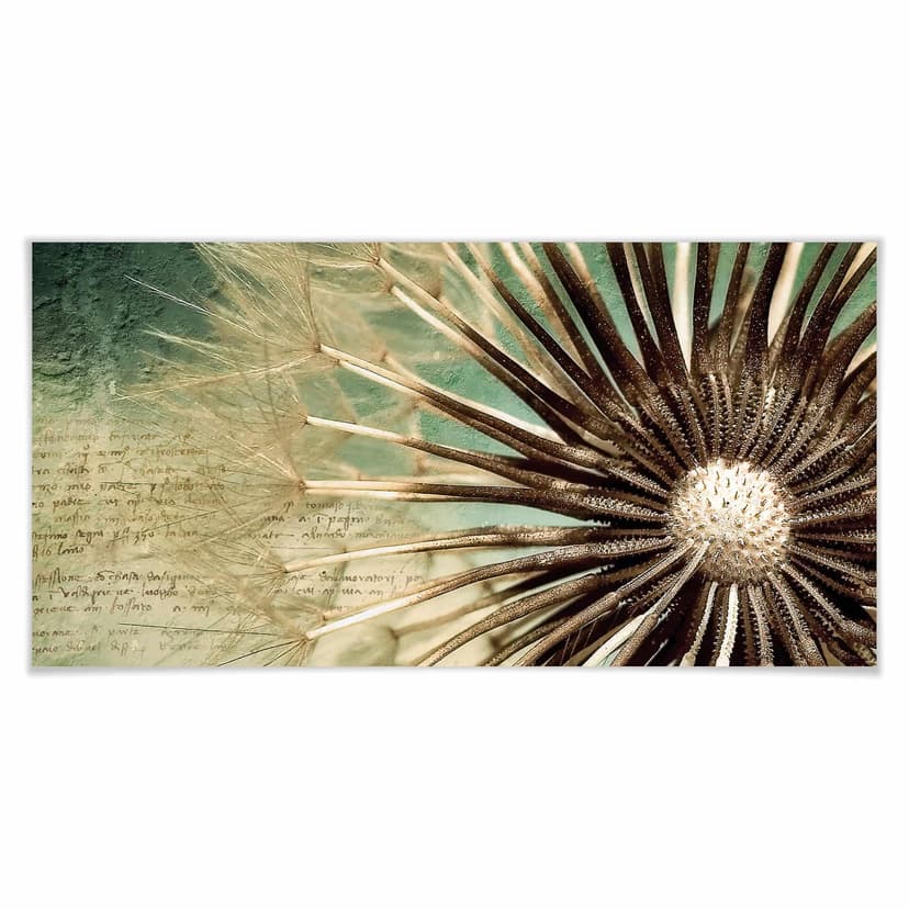 Poster Maskros Poesi - Panorama