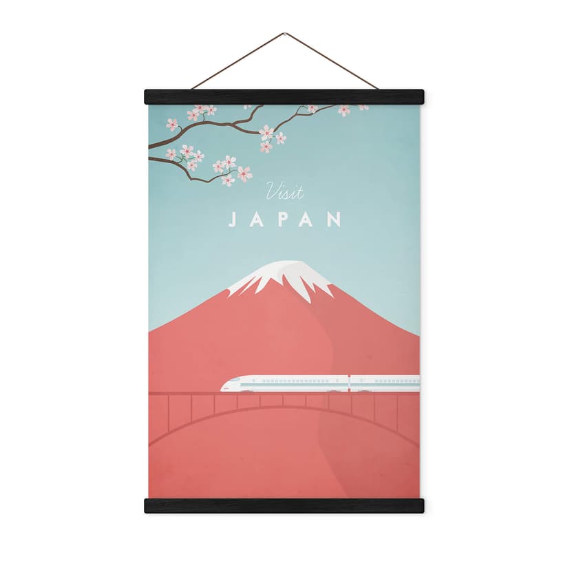 Textil poster Rivers - Japan
