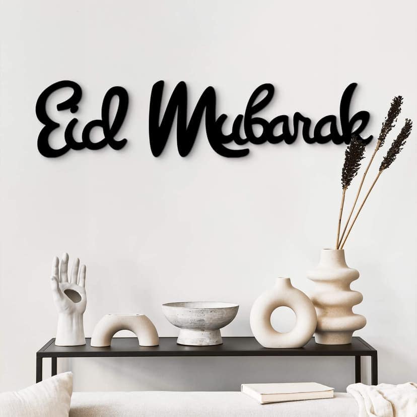 Akryl dekoration Eid Mubarak