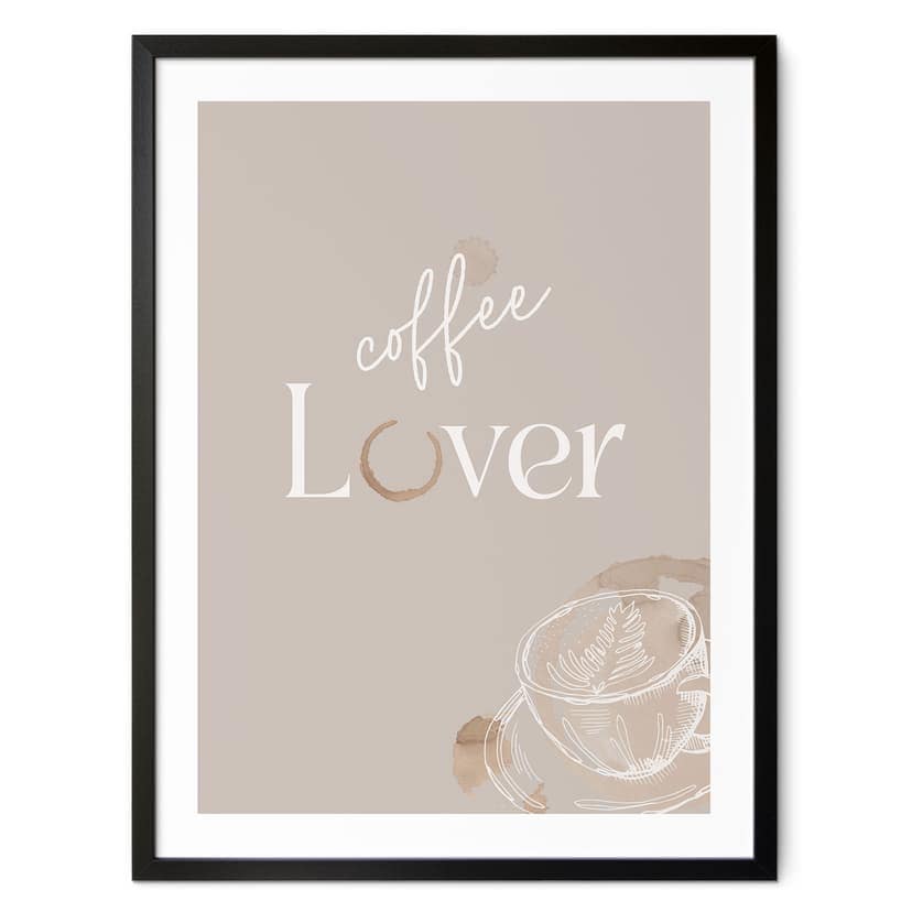 Poster Kaffeälskare