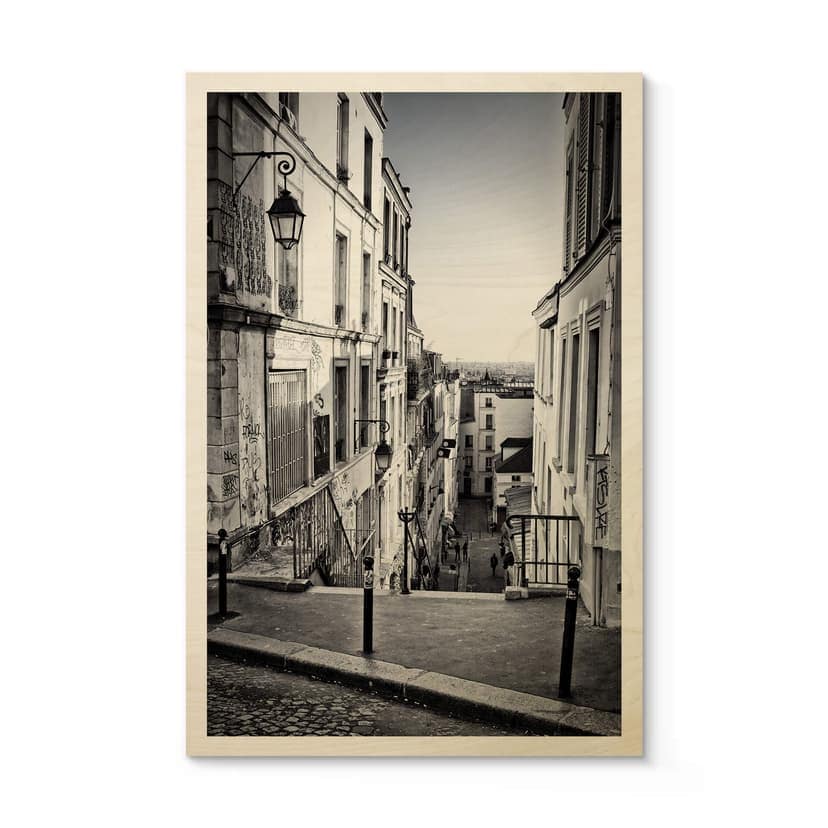 Träposter Montmartre