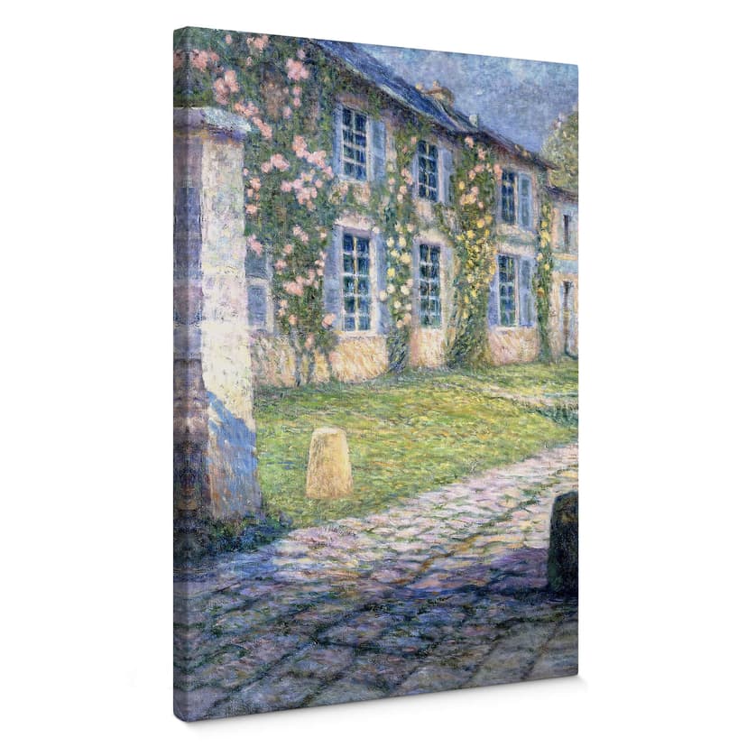 Canvastavla Le Sidaner - La Maison Rose à Versailles