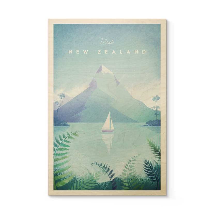 Träposter Rivers - Nya Zeeland