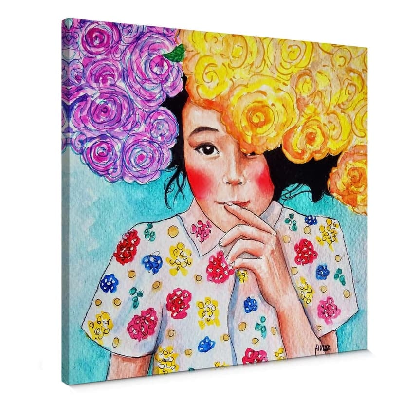 Tavla på canvas Hülya - Carla