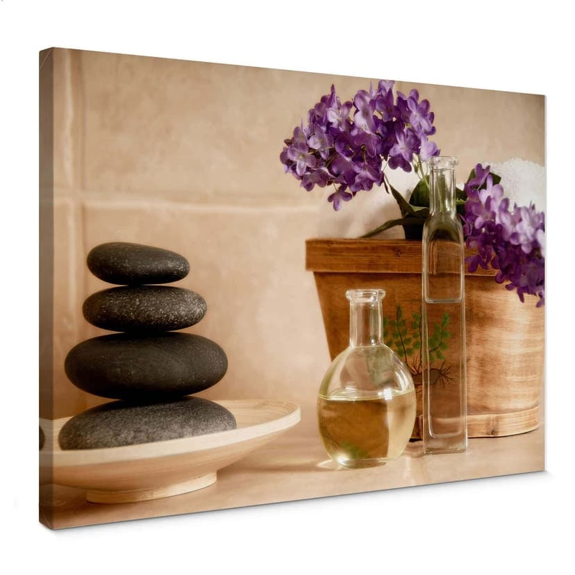 Spa atmosfär canvas bild