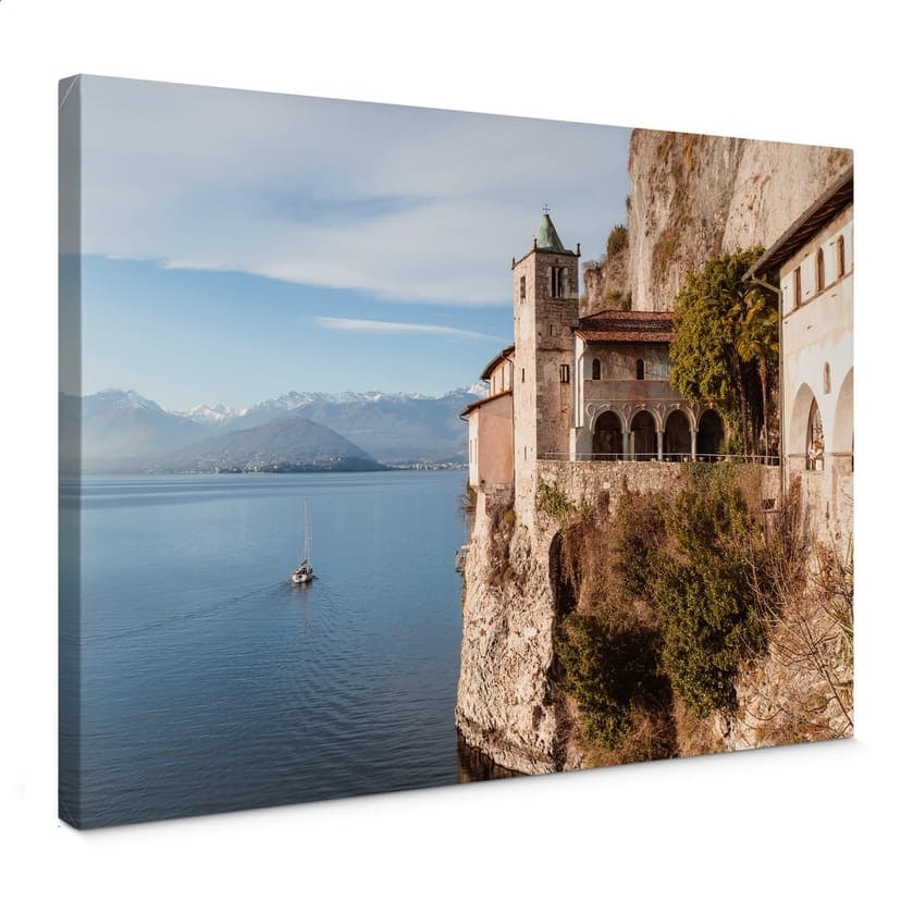 Canvastavla Colombo - Vid Lago Maggiore