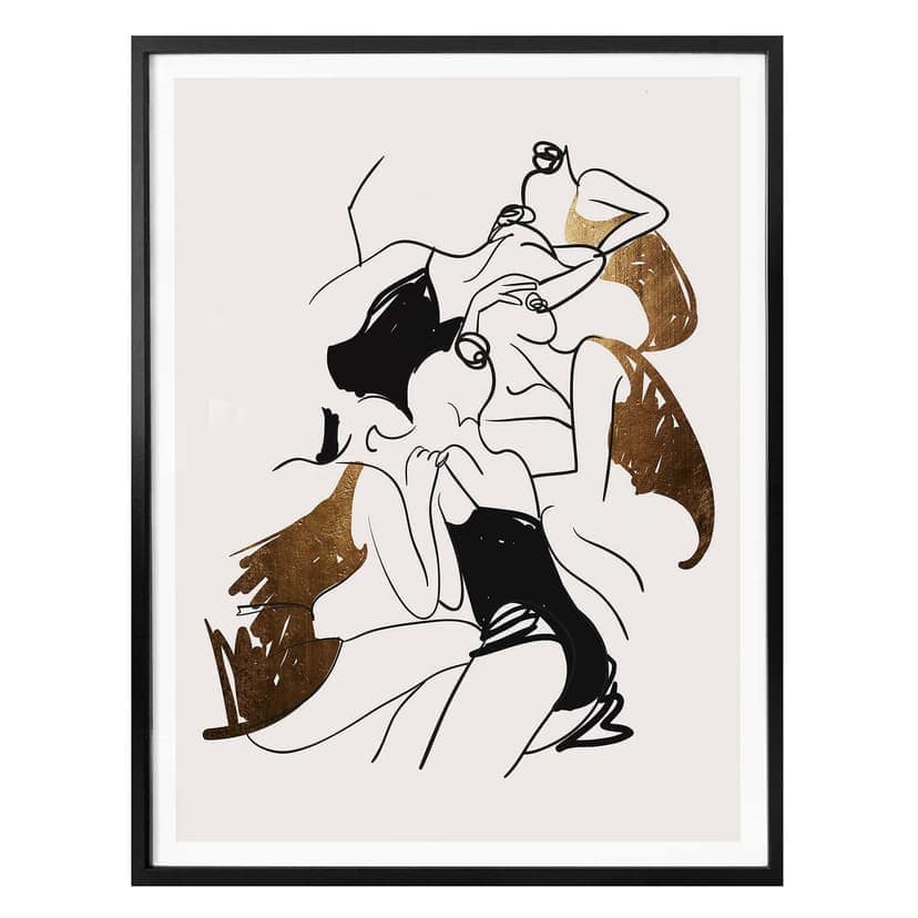 Poster Kubistika - Ballerinor