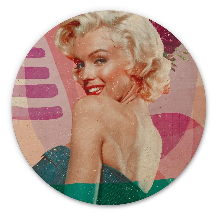 Demir Trätavla - Marilyn är tillbaka - Round