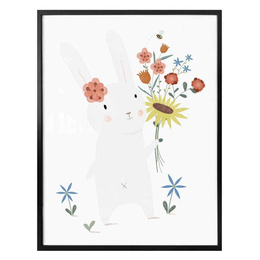Poster Loske - Liten kanin