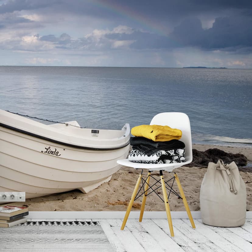 Fototapet för strandidyll - 336x260 cm